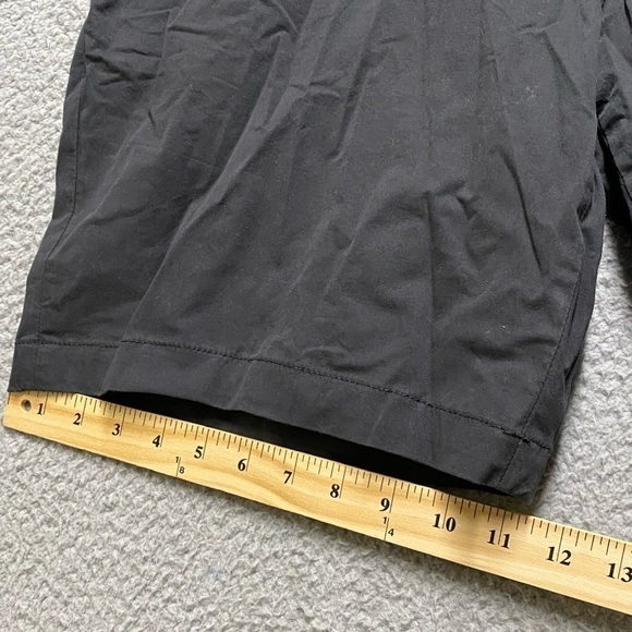 Goodthreads Shorts Mens 40 Black Front Stretch Chino - Picture 5 of 11